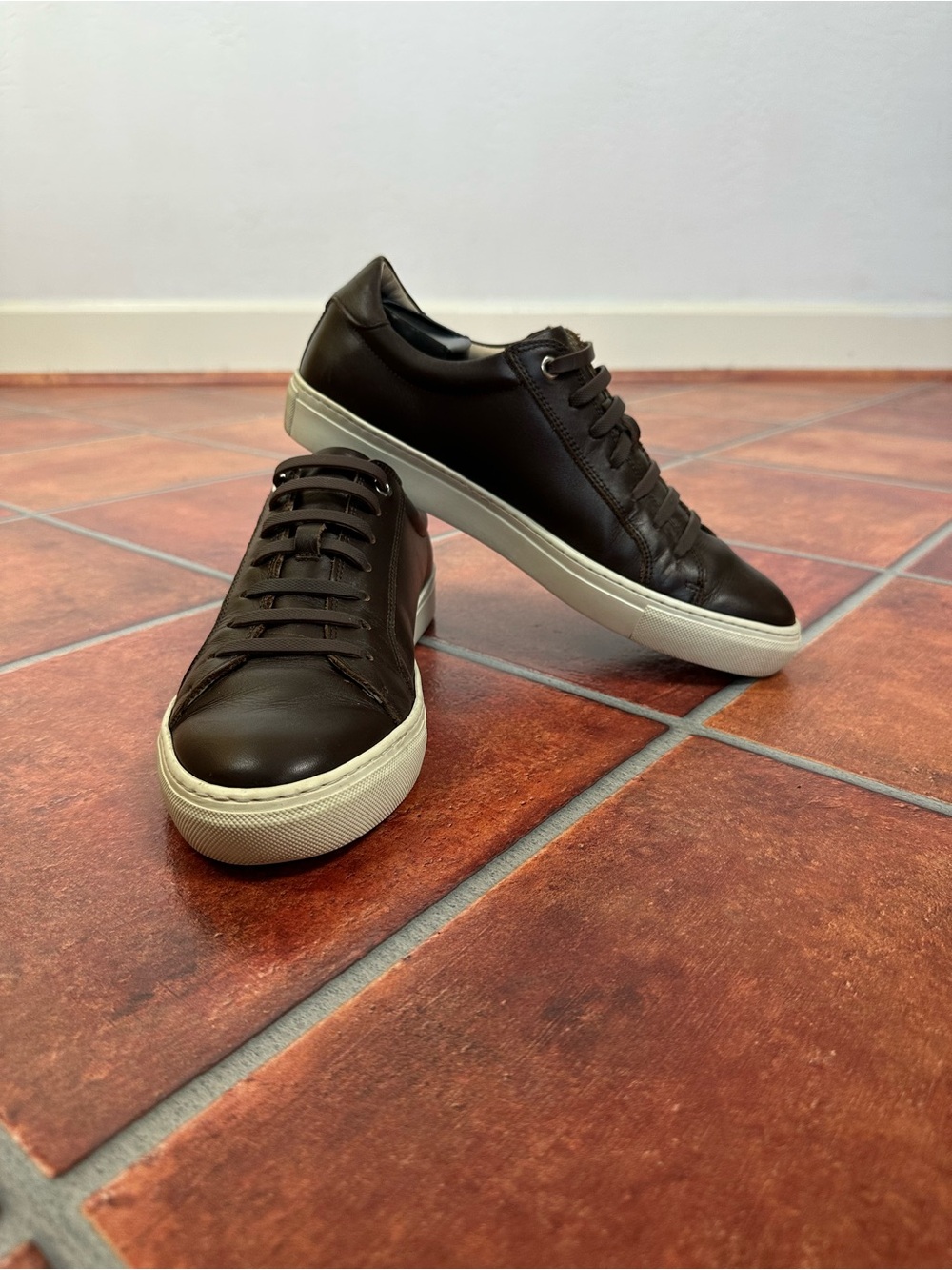 SuitSupply Slip-on Sneakers in Calf Leather